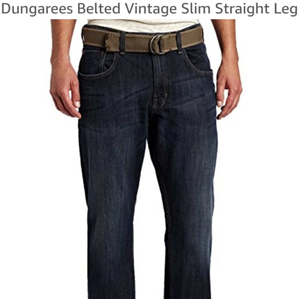 Men's Slim Straight Leg Jeans
